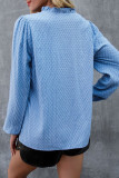 Fashion Street Solid Split Joint V Neck Tops