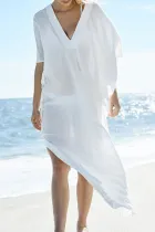Fashion Vacation Solid Swimwears Cover Up
