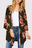 Fashion Casual Print Cardigan Outerwear
