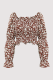 Fashion Elegant Floral Patchwork Stringy Selvedge Off the Shoulder Tops