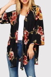 Fashion Casual Print Cardigan Outerwear