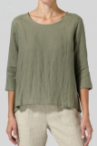 Casual Solid Basic O Neck T-Shirts