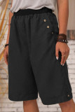 Fashion Casual Solid Split Joint Straight High Waist Bottoms