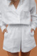 Fashion Casual Solid Loose Mid Waist Wide Leg Bottoms
