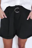 Fashion Casual Solid Split Joint Loose High Waist Wide Leg Bottoms