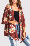 Fashion Casual Print Cardigan Outerwear