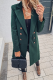 Casual Solid Patchwork Turndown Collar Outerwear(3 Colors)