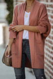 Fashion Street Solid Turndown Collar Tops