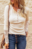 Daily Solid O Neck Mid Waist Tops