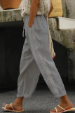 Casual Sweet Solid Patchwork Loose Harlan Patchwork Bottoms