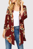 Fashion Casual Print Cardigan Outerwear