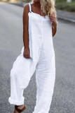 Casual Print Patchwork Loose Jumpsuits(4 Colors)