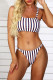 Fashion Sexy Striped Swimwears