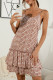 Fashion Sweet Polka Dot Split Joint Spaghetti Strap Cake Skirt Dresses
