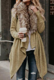 Fashion Casual Solid Outerwear