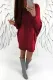 Casual Solid Patchwork O Neck Straight Dresses