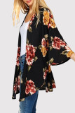 Fashion Casual Print Cardigan Outerwear