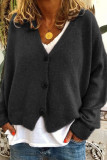 Casual Solid Patchwork V Neck Mid Waist Tops