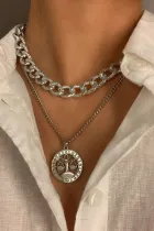 Fashion Daily Solid Necklaces