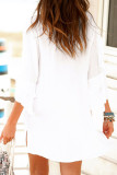 Fashion Vacation Solid Split Joint Swimwears Cover Up
