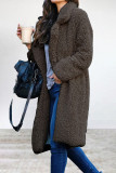 Casual Solid Patchwork Turndown Collar Outerwear(6 Colors)