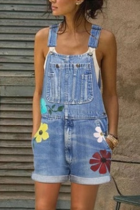 Daily Print Buttons Regular Rompers
