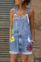 Daily Print Buttons Regular Rompers