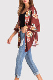 Fashion Casual Print Cardigan Outerwear