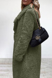 Casual Solid Patchwork Turndown Collar Outerwear(6 Colors)