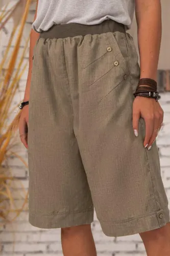 Fashion Casual Solid Split Joint Straight High Waist Bottoms