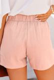 Fashion Casual Solid Loose High Waist Wide Leg Bottoms