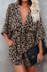 Fashion Elegant Striped Print Strap Design V Neck Loose Rompers