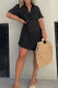 Casual Solid Pocket Turndown Collar A Line Dresses(8 Colors)
