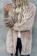 Work Solid Patchwork Cardigan Collar Outerwear(9 Colors)