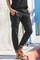 Daily Plain Pocket Regular Low Waist Pencil Bottoms
