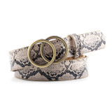 Street Solid Split Joint Metal Accessories Decoration Belts