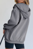 Casual Sportswear Solid Pocket Hooded Collar Outerwear(13 Colors)