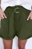 Fashion Casual Solid Split Joint Loose High Waist Wide Leg Bottoms