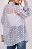 Casual Solid See-through Swimwears Cover Up