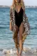 Fashion Vacation Leopard Swimwears Cover Up