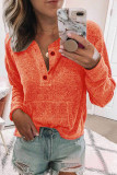 Fashion Street Solid Patchwork V Neck Tops(8 Colors)