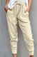 Fashion Casual Solid Patchwork Loose Mid Waist Pencil Bottoms
