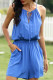 Fashion Casual Solid Frenulum Spaghetti Strap Loose Rompers