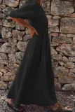 Casual Simplicity Solid Solid Color V Neck Short Sleeve Dress Dresses