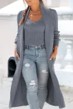 Casual Solid Solid Color Scarf Collar Tops