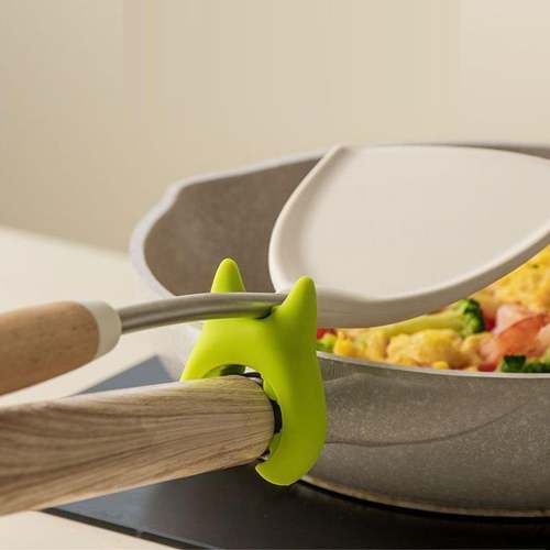 Silicone Pot Clip Spoon Rest