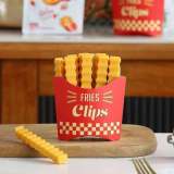 Cute French-Fries-Shaped Bag Clips