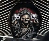 Harley  Custom Made COWBELL HORN COVER