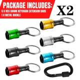 1/4 Hexagonal Screwdriver Head Bracket Hiking Buckle