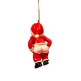 Playful Butt Santa Ornaments